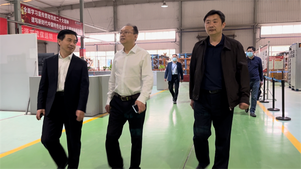 省經信廳中小處處長到公司調研1.png